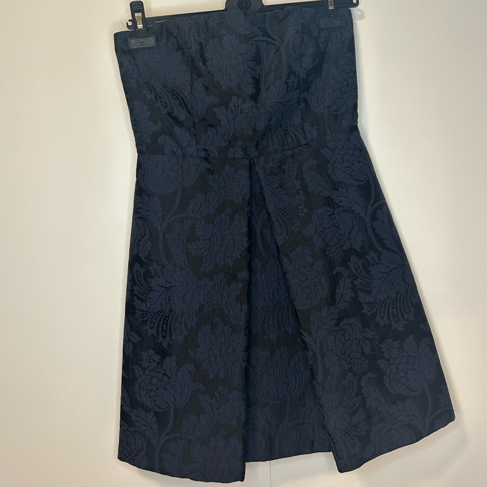ZARA strapless dark blue and black dress Size 5